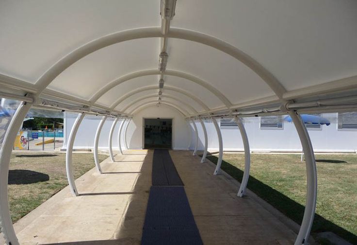 Walkway Tensile Structure